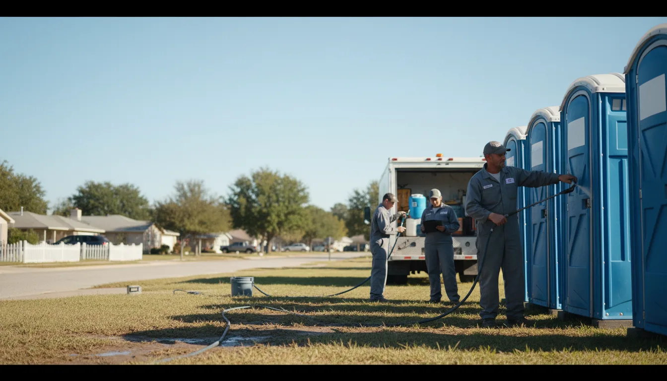 Long-Term Portable Toilet Rental in Meade, KS near me
